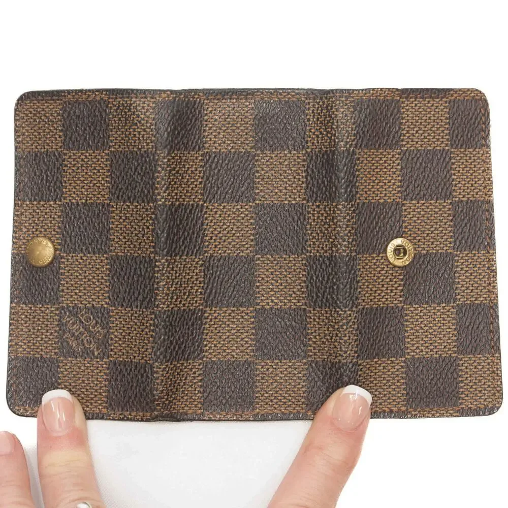 Authentic Louis Vuitton Damier Ebene Multicles 4 Key Holder 2006 France